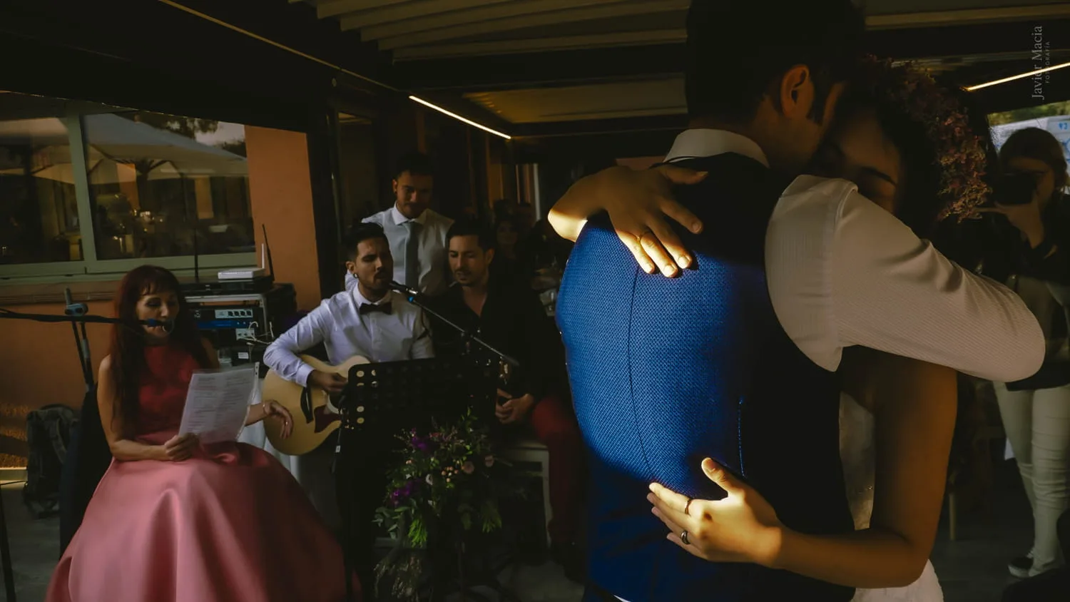 Viñedos del Penedès al atardecer — fotografía de boda